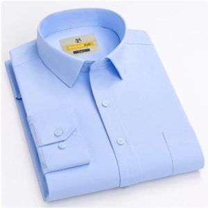Sky-blue shirt